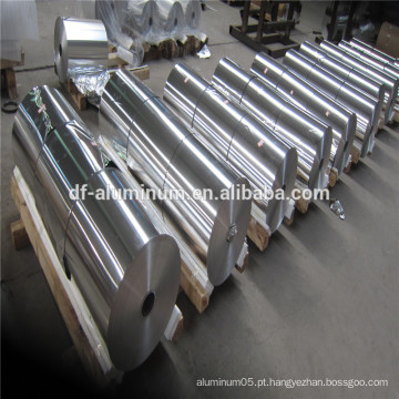 Uso de recipiente Folha de alumínio Jumbo Roll matéria-prima